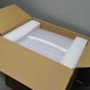 4-Pack Craft Storage Box with Removable Tray, 20 QT Clear Plastic Storage Organizer with Lids, White Playdoh Storage Organizers for Crafts, Tools, Puzzles