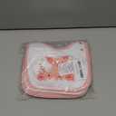 Maiwa 6 Pack Cotton Baby Bibs for Girls Boys with Waterproof layer for Drooling Eating teething with Snaps