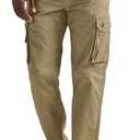 Lee Men's Wyoming Relaxed Fit Cargo Pant (Beige)