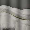 WhatsBedding Feather Down Fiber Comforter King Size,Duvet Insert King Filled with Feather and Down Fiber, All Season White Luxury Bed Comforter,Ultra Soft 100% Cotton 106"x90"