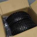 GICOOL 13x5.00-6 Flat Free Lawn Mower Tire and Wheel, 13x5-6 Riding Lawnmower Tire with 3"-6" Centered Hub and 3/4" & 5/8" Bearings, Tractor Turf Tire Turf-Friendly, 2 Pack