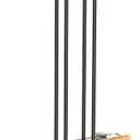 EASTTOWEST Hanger Stacker Organizer, 33 inch Height Stand, Clothes Hanger Storage Rack, Laundry Room, Black