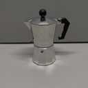 Primula Classic Stovetop Espresso and Coffee Maker, Moka Pot for Italian and Cuban Café Brewing, Greca Coffee Maker, Cafeteras, 6 Espresso Cups, Silver