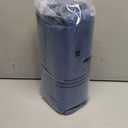 Yaning Waterproof Blanket 40"x60" for Adults, Reversible Waterproof Bed Cover for Dogs Cats Pets, Soft Leakproof Blanket for Bed Couch Sofa Furniture Protector, Navy Blue/ Light Grey