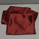 Bedsure Satin Pillowcases, Similar to Silk Pillow Cases Queen Size Set of 2, Burgundy Red Pillow Covers Case with Envelope Closure, Burgundy Home Decor Gifts for Women Men, 20x30 Inches, 2pcs