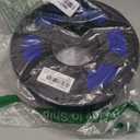 TECBEARS Dual Color PLA Filament 1.75mm, Matte PLA 3D Printer Filament, Dimensional Accuracy +/- 0.02 mm, 1KG Spool(2.2 lbs),PLA Matte Filament (Black Blue)