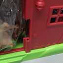 BOLZRA Farm Animals Big Red Barn Toy for 1 2 3 4 5 Years Old Toddlers, Kids Farm Figures Fence Playset with Tractor, Preschool Montessori Learning Toys, Christmas Birthday Easter Gift for Boys Girls