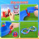 Water Table Toys for Toddler, 50 PCS DIY Kids Water Table Track Toy Playset, Summer Beach Backyard Pool Outdoor for Kids Ages 4-8, Boys and Girls Toddler Toys