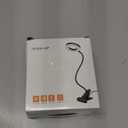 Desk Lamp Clip Light, 10 Dimmable Brightness 3 Light Modes Reading Light, Clamp Bedside Lamp for Painting, Craft, Study (Black) (Not Included Adapter)