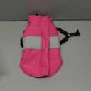 AOFITEE Small Dog Coat, Dog Winter Coat with Harness Built in, Warm Dogs Jacket with Zipper & Polar Fleece Collar, Waterproof Pet Snow Jacket Snowsuit for Schnauzer, Chihuahua Yorkshire, S