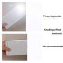 NICETOWN 100% Blackout Window Curtain Panels, Cold and Full Light Blocking Drapes with Black Liner for Nursery, 84 inches Drop Thermal Insulated Draperies (White, 2 Pieces, 52 Wide Each Panel)