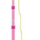 KonHaovF Kids Karaoke Machine with Lights,Microphone with Adjustable Stand Singing Karaoke Machine for Girls Boys (Pink)
