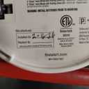 First Alert SM210L, 10-Year Sealed Battery Smoke Alarm with Safety Path Light, 1-Pack, Installed 0n 02/16/2026, Replace Alarm 10 Years After Installation