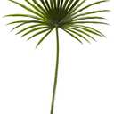 Nearly Natural 50in. Fan Palm Spray Artificial Plant (Set of 2)