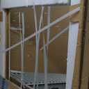 LOKO Bathroom Mirror with Shelf, 23.5" x 17.5" Rectangle Vanity Mirror with Exquisite Frame, Expansion Screws, Wall Mounted Horizontal Hanging Mirror for Entryway, Living Room (White)