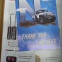 Nilight 8PCS LED Strobe lights 12V Sync Feature Amber White 12 24LED Emergency Hazard Warning Lights with Controller for Cars Trucks RVs Campers