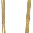 3ft Natural U-Hoops Bamboo Trellis U-Shaped Garden Trellis for Climbing Plants, Vines, Ivy, Flowers, and Potted Plants 3pcs