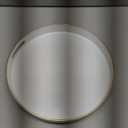 Spsyrine Round White Decorative Tray, 13" Plastic Serving Table Tray with Handles for Breakfast, Round Modern Ottoman Tray for Coffee Table, Bathroom, Kitchen, Living Room