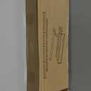 Paper Towel Holder, Wall Mount Paper Towel Holder with Shelf for Bathroom, Paper Towel Wall Holder, Paper Holder with Adhesive & Screw, Metal Black