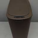 Cesun Bathroom Trash Can with Lid, 5 Gallon Motion Sensor Trash Can, Small Automatic Garbage Can, Touchless Smart Plastic Slim Wastebasket for Bedroom, Office, rv, Living Room, Brown