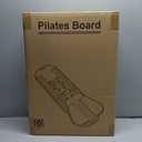 Pilates Board, Pilates Reformer Sets, Multifunctional Abdominal Pilates Board for Home Workout Equipment, Portable Foldable Ab Board Trainer Pilates Exercise Machine, Pilates Board for Women (Deep Black)