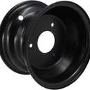 7" ATV Wheel Rim 3-Hole Compatible with Taotao 110CC 125CC ATV | fits for Go-Kart GK110 ATK125A, Fits 16x8-7 Tire