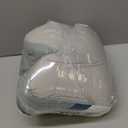 Cervical Pillow for Neck Pain Relief - Ergonomic Neck Pillow for Sleeping Contour Memory Foam Pillows for Neck Support, Orthopedic Bed Pillow for Side Back Stomach Sleepers (White & Blue)