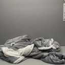 Wearable Heated Blanket Electric Snuggle Throw Blankets,Flannel&Sherpa Heating Blanket with Sleeves Foot Pocket (Light Gray)