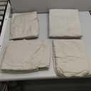 Split King Size 5 Piece Sheet Set - Comfy Breathable & Cooling Bed Sheets Set - Hotel Luxury Bedding for Women, Men, Kids, Teens, Boys & Girls - Deep Pockets & Wrinkle Free - Beige (Heathered Sheets)