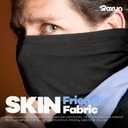 ROXUN 4 Pack Neck Gaiter, Cooling Breathable Face Mask UV Protection Scarf Hiking Bandana for Men/Women (Black+white+gray+light Gray)