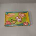 Quilinz 9 Packs Large Piece Jigsaw Puzzles for Toddlers 13,Kids Wild Animal Puzzle Ages 35,Baby Farm Dinosaur Puzzle,Preschool Educational Montessori Toys for 3 Year Old,Kindergarten Matching Puzzle