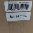 Wai Lana Veggie Chips, Thai Curry & Lime (5 Pack of 4.5 Ounce Individual Bags) - Gluten Free, Non-GMO, Vegan, Zero Trans Fats Best Before Jan 14 2026