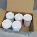 Upgraded Water Filter Replacement Fit for Zero Pitcher and Dispenser ZR-001 ZR-004 ZP-006 ZR-017, Five-Stage Filter System, Effectively Reducing Lead, Chromium, and Contaminants, 6 Packs, By BOGDA