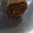 Forever Bamboo Light-Filtering Cord-Free Bamboo Reed Roll-Up Blind Shades for Windows Manual Roman Blinds Coffee 60 in W x 72 in H