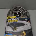 Bionic Steel PRO 75ft Garden Hose with Nozzle, 304 Stainless Steel Metal 75ft Water Hose Flexible Hose, Kink Free, Lightweight & Heavy Duty, Crush Resistant Fitting, Easy Coil, 500 PSI 2025 Model