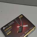 TP-Link WiFi 6E Intel AX210 AXE5400 PCIe WiFi Card for Desktop PC - (Archer TXE72E), Bluetooth 5.3, WPA3, 802.11ax Tri Band Wireless Adapter with MU-MIMO, OFDMA, Ultra-Low Latency, for Windows 10,11