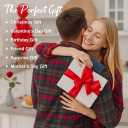 RIIQIICHY Women's Scarf Pashmina Shawls and Wraps for Evening Dress Bridesmaid Wedding Bridal Winter Warm Long Large Scarves (Red, L)