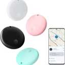 Lmrbelec Android Tracker Tags, Works with Google Find My Device App (Android Only), Key Finder Item Locator Tracking Device Smart Tags for Luggage, Wallet, Vehicles, Keys (MultiColor, 4 Pack)