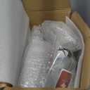 Maxdot 12 Pcs 8 oz Glass Maple Syrup Bottles Clear Reusable Glass Bottles with Lids, Loop Handle and 12 Pcs Maple Syrup Stickers Clear Jars Container for Oil Sauce Milk Juice Storage Gift