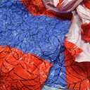 ZTHMOE 96x60inch Superhero Cityscape Backdrop American Comics Style Building Scenes Photography Background Birthday Party Cake Table Decorations Banner Photo Prop