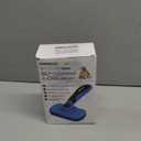 Swihauk Self Cleaning Slicker Brush - Skin Friendly Deshedding Grooming Tool for Dogs & Cats, Suitable for Shedding & Haired Pets, with Pet Supplies Accessories, Blue