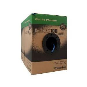 General Cable 5EP4P24 GenSPEED 5000Cat5E Plenum 4PR 24AWG Blue (134FT Left)