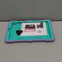 CCMAO Case for Samsung Galaxy Tab A11 8.7 Inch 2025, Galaxy Tab A9 8.7 Inch 2023, Heavy Duty Shockproof Hybrid Three Layer Protective Cover with Kickstand for Samsung A9/A11 Tablet 8.7", Purple+Green