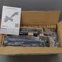 monTEK Dual Monitor Wall Mount for 17 to 32 inch Flat/Curved Screens, Each Holds to 19.8 lbs, Full Motion Adjustable Mechanical Spring Monitor Arm, 75x75/100x100 VESA Wall Mount, Black