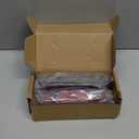 MOFEEZ Power Distribution Block Bus Bar, 4 x 3/8" Posts, 6 x #8 Screws Terminals, Max 48V 250A (Pair, Red & Black)