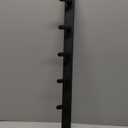 Coat Rack Wall Mount with 8 Hooks, Black Wall Coat Hook, Wall Mounted Modern Coat Rack, Coat Hook is Suitable for Living Room Entrance, Bedroom, Kitchen, Bathroom Etc.