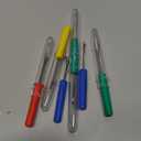 PEPPERLONELY Brand 30PC Mixed Color Sewing Seam Stitch Ripper Craft Sewing Tool Quick Unpick 87x11mm (3-3/8 x 3/8 Inch)