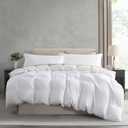 Nestl White Duvet Cover Full Size - Soft Prewashed Full Size Duvet Cover Set, 3 Piece, with Zipper Closure, 1 Duvet Cover 80x90 inches and 2 Pillow Shams - No Comforter 