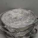 Steamer Pot for Cooking 11-inch Steam Pots with Lid, Multipurpose Steam Pot Stainless Steel Steaming Pot Cookware with Handle for Vegetable, Stews, Pasta, Dumpling, Sauce, Food (3 Tier)