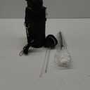 Insulated Water Bottle 32 oz, Triple Wall Vacuum Stainless Steel (Cold for 48 Hrs), Leak Proof & Non-BPA, Modern Water Flask Jug with Paracord Handle & Straw Spout Lids, Magic Black